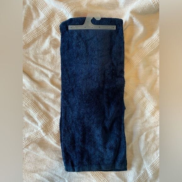 Towels Angel Embroidered Hand Towels dark blue set of 3 soft absorbent NWT towel - Picture 3 of 3